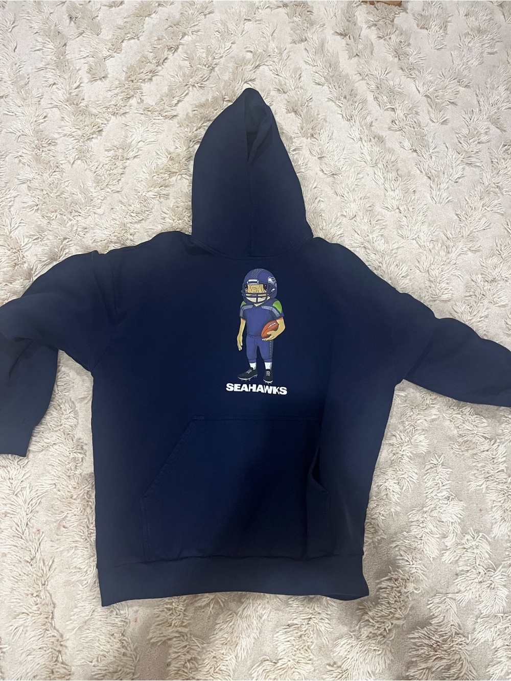 Limited edition bad concho bunny Seahawks seattle Super Bowl XL hoodie